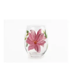 Vaso Pintado A Mano Flores Love&home-Salvador Bachiller Discount