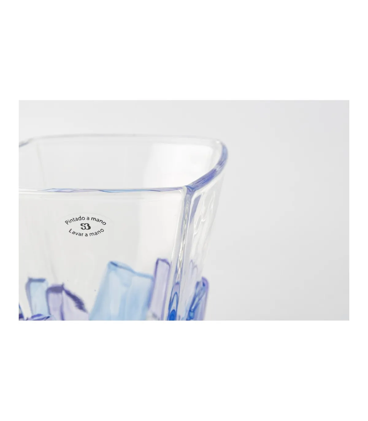 Vaso Pintado A Mano 300ml Love&home-Salvador Bachiller Discount