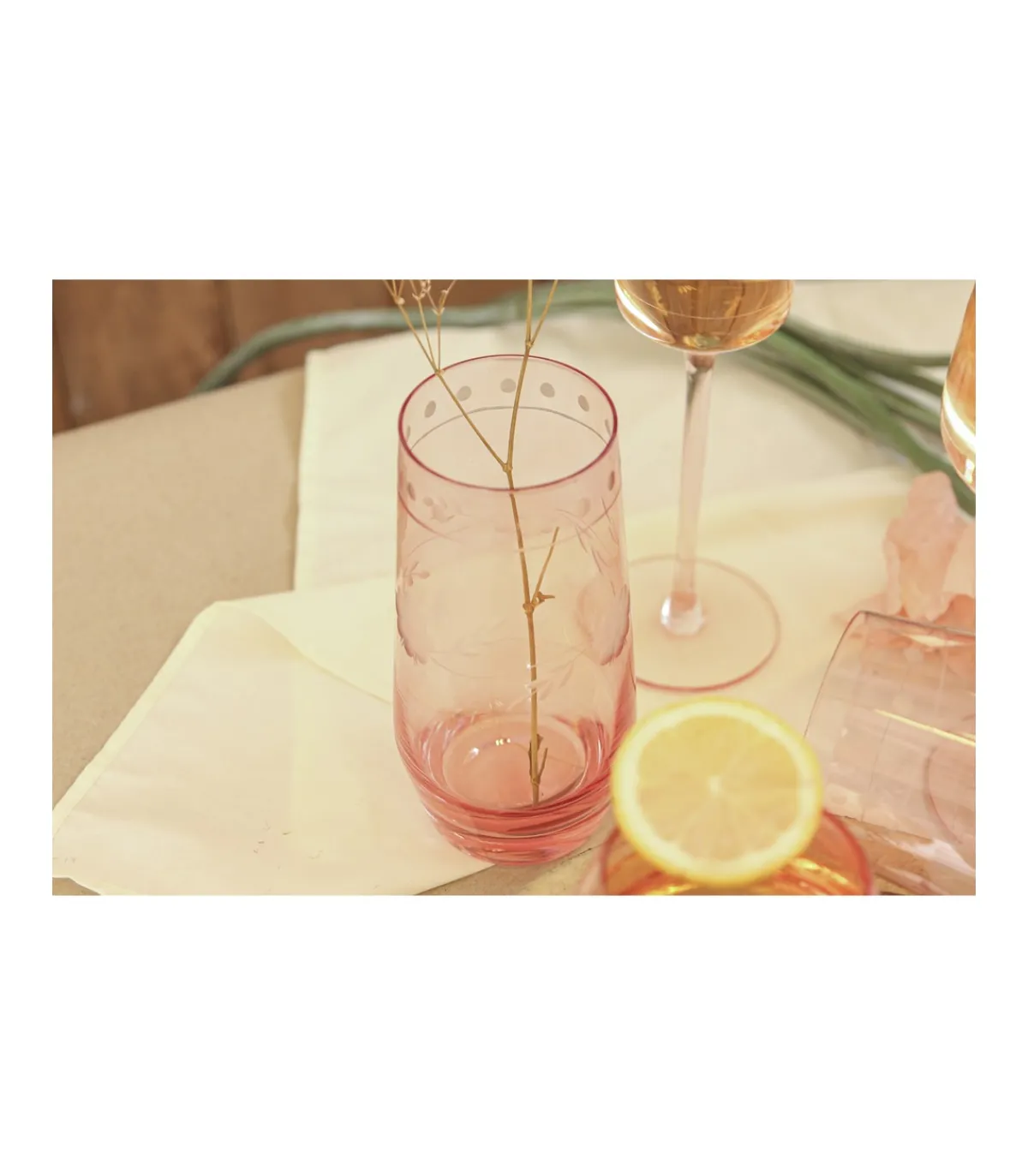 Vaso Tallado 530ml Love&home-Salvador Bachiller Sale